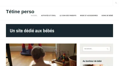 Tétine Perso