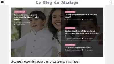 Le blog du Mariage